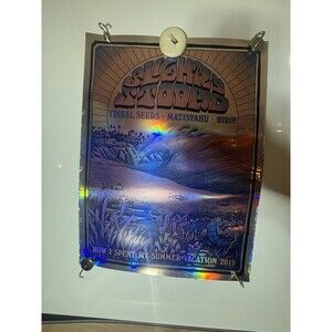 Slightly Stoopid 2019 Foil  Concert Poster Tribal Seeds Matisyahu Hirie